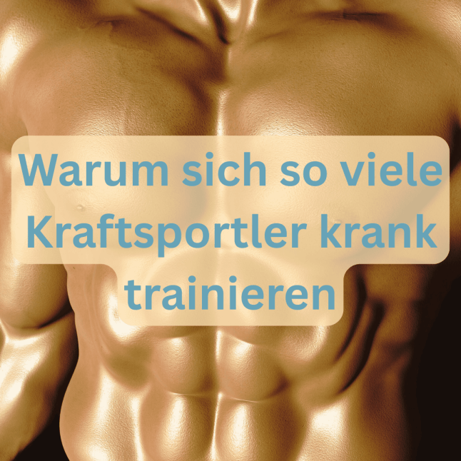 Kraftsportler trainieren sich krank