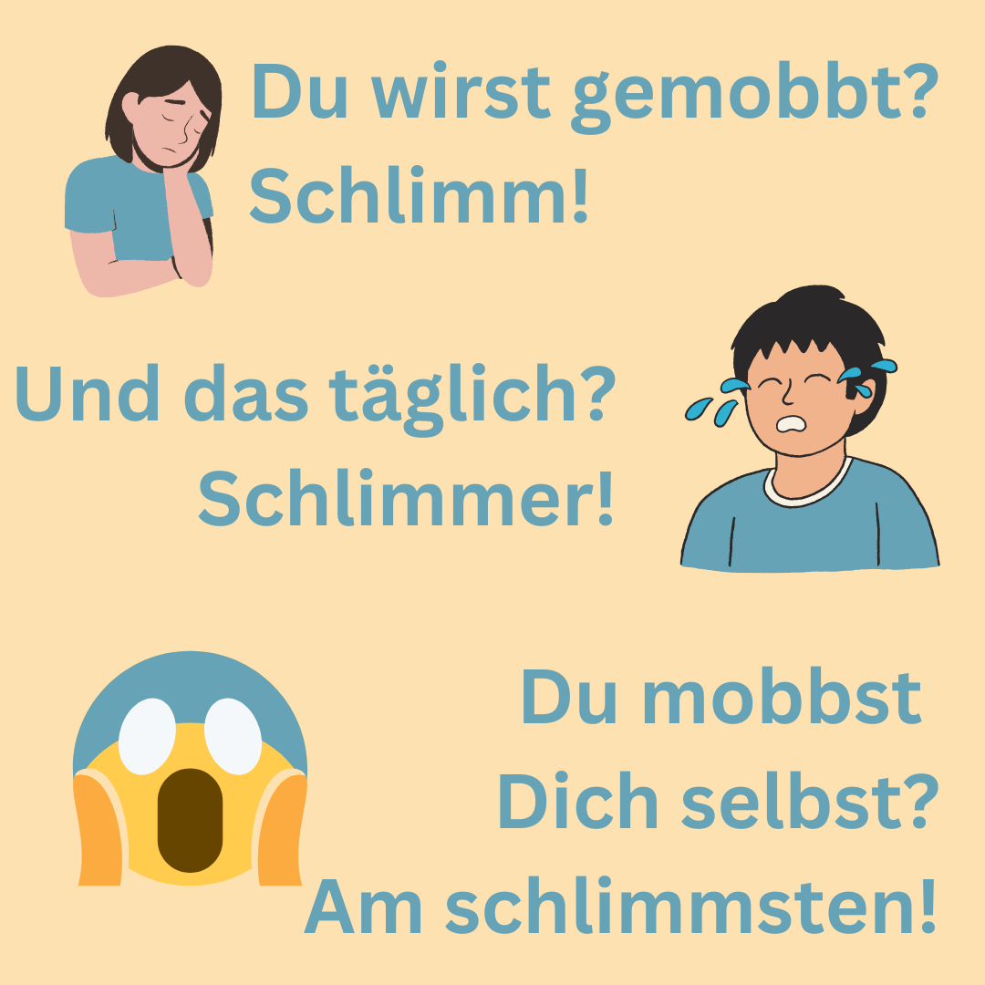 Mobbing - wenn du dich selbst mobbst