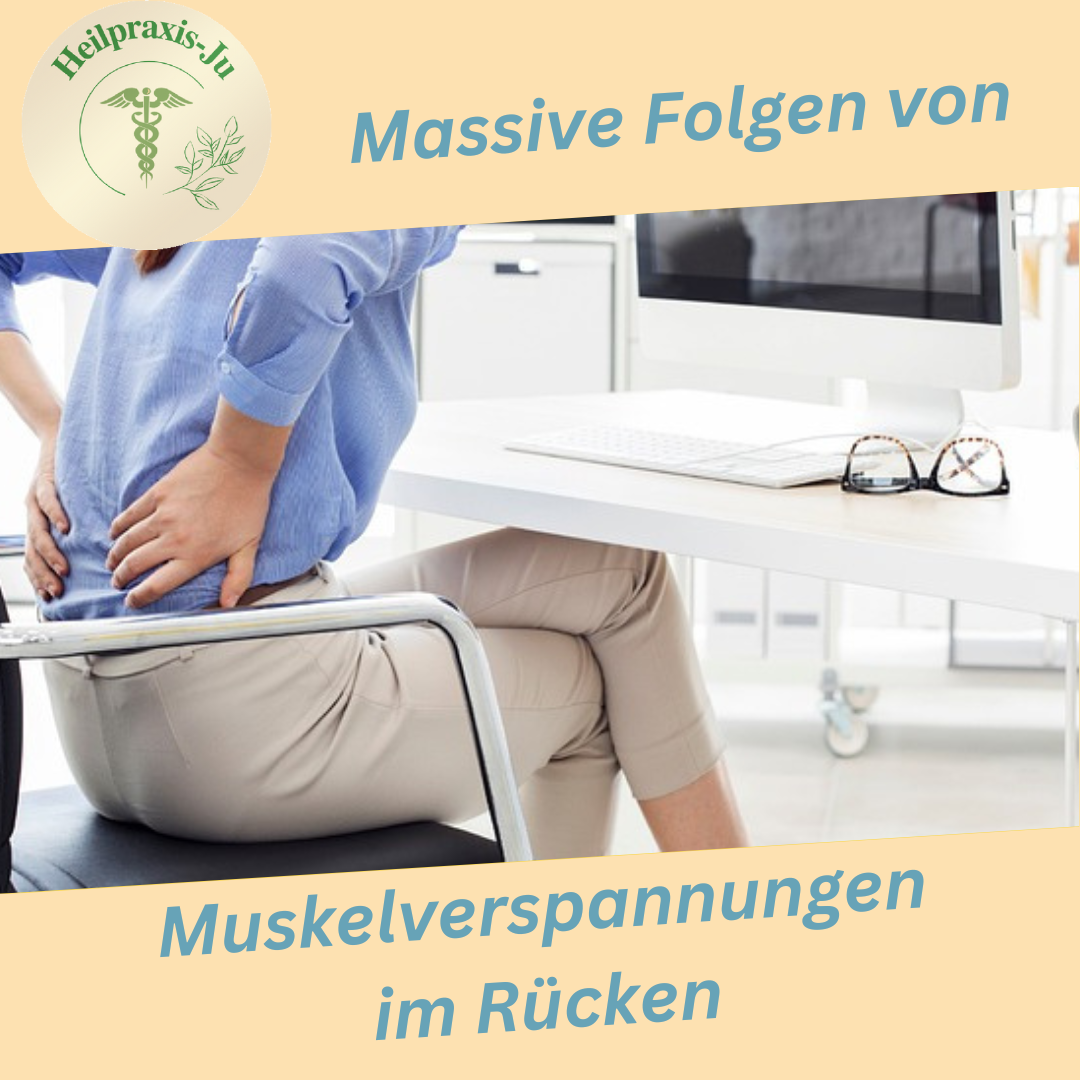 Muskelverspannung im Rücken - massive Folgen
