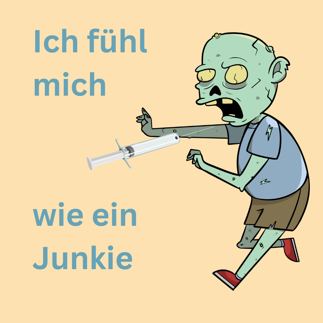 Toxische Beziehung - wie ein Junkie