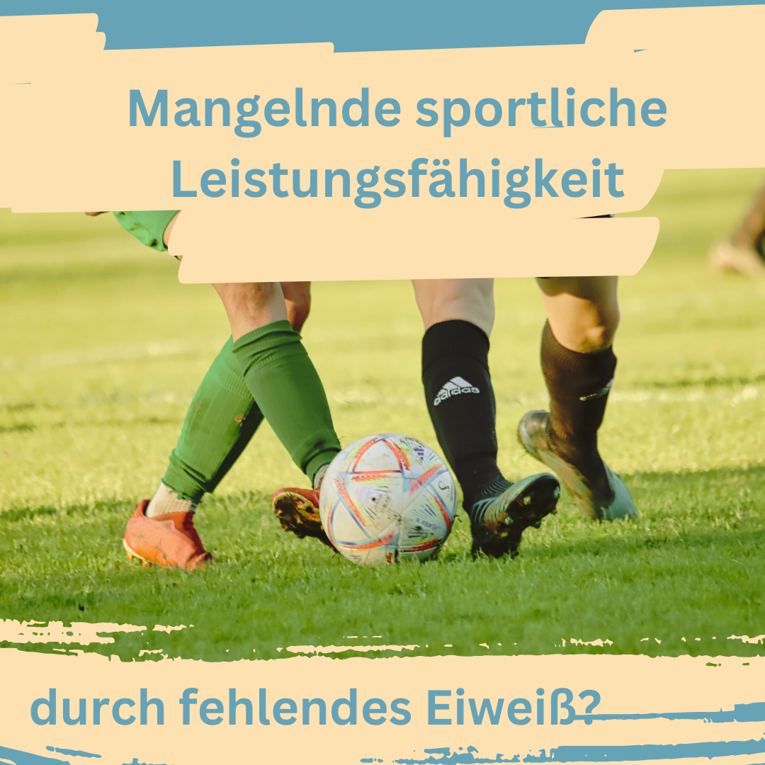 Sportliche Leistungsfähigkeit - zu wenig Eiweiß