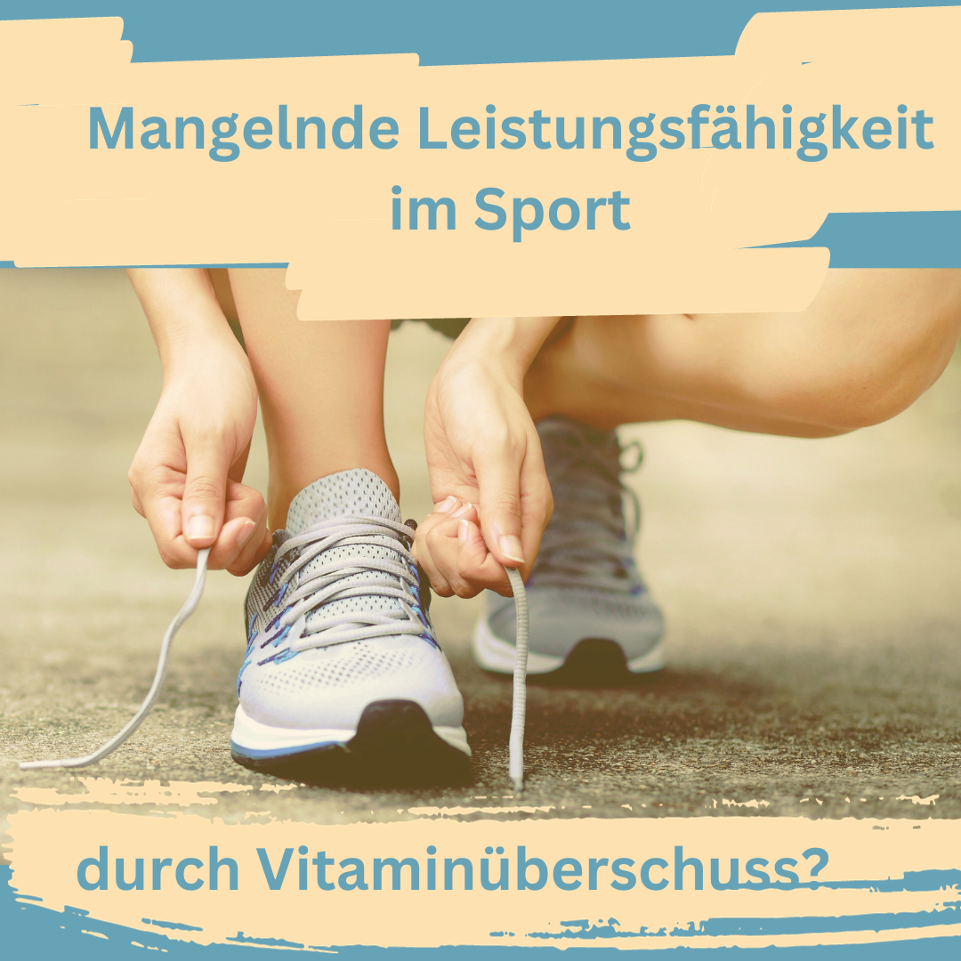 Sportliche Leistungsfähigkeit - zu viel Vitamine